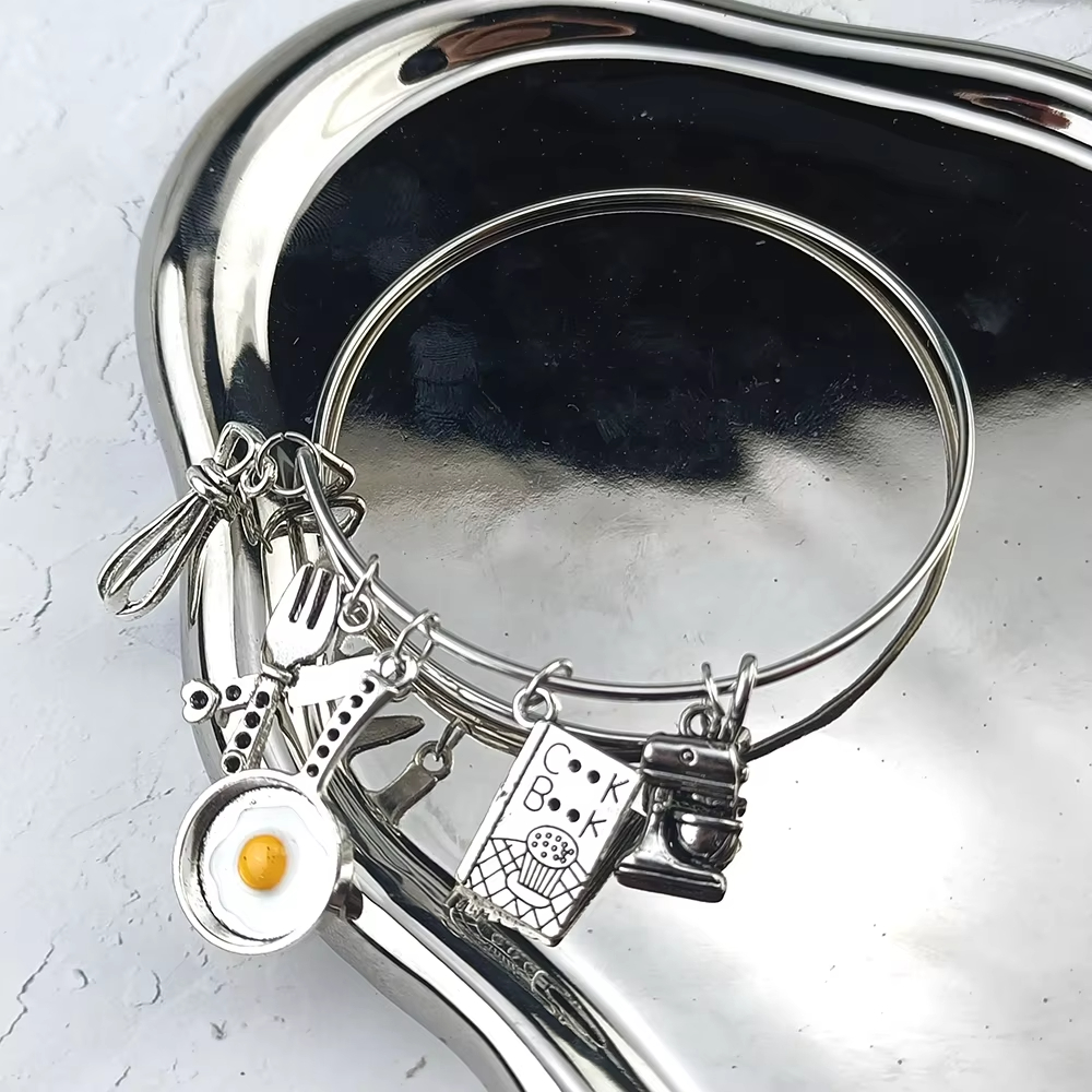 Home Cooking Book - Fashion Kitchen Home Cooking Key Ring