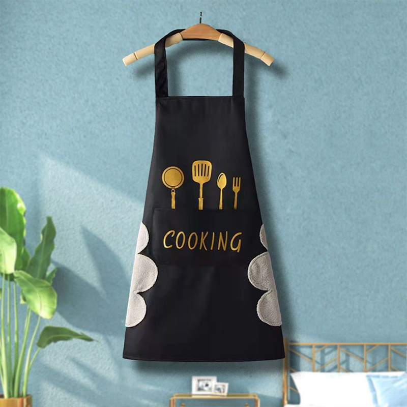 Apron Waterproof Oilproof Can  - Home Cooking Work บทวิจารณ์และราคา