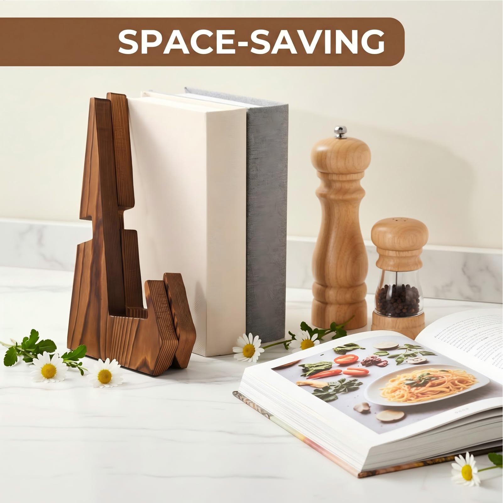 Cookbook Stand Rustic Foldable - Home Cooking Book บทวิจารณ์และราคา