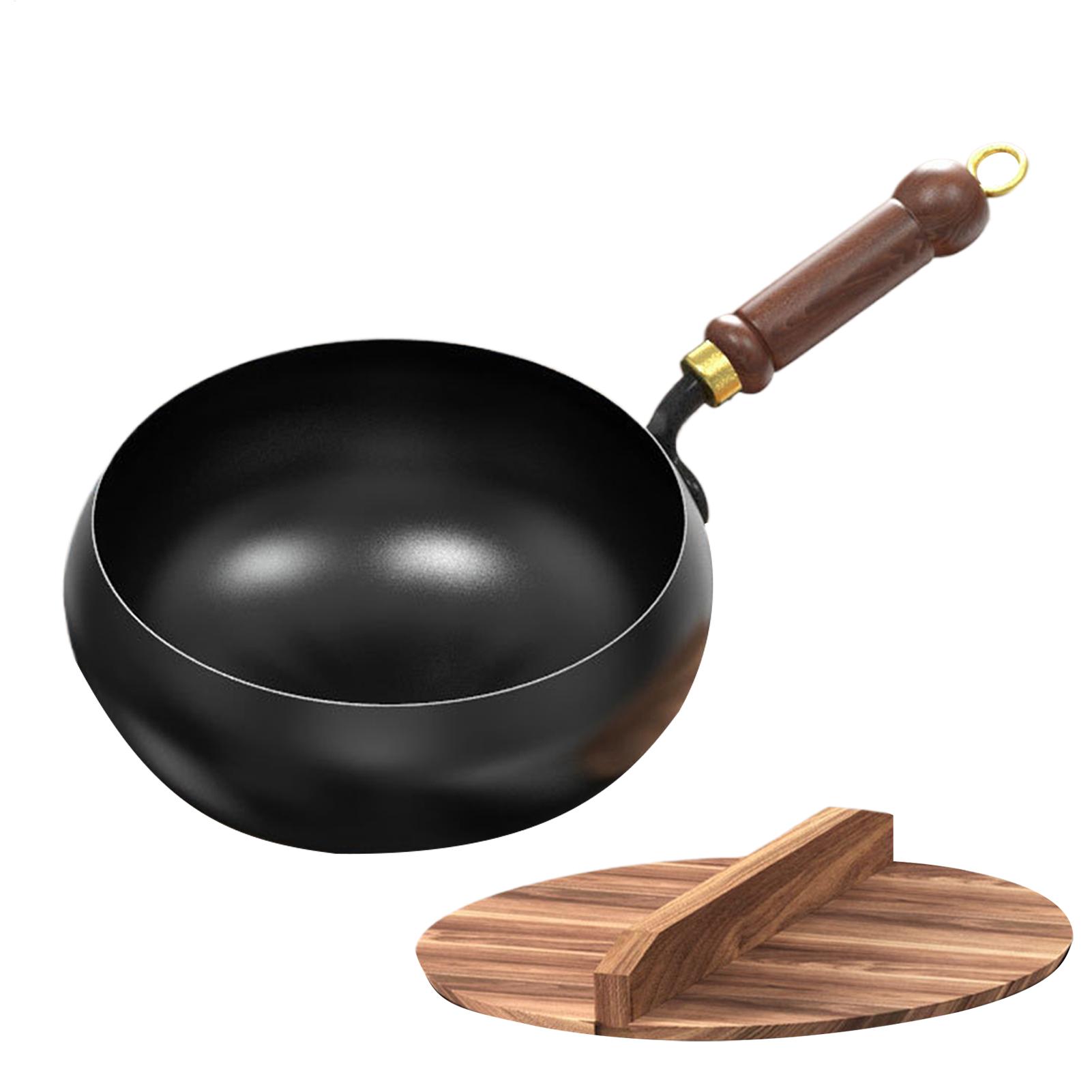 Iron Uncoated Chinese Wok Big  - Home Cooking Chinese บทวิจารณ์และราคา