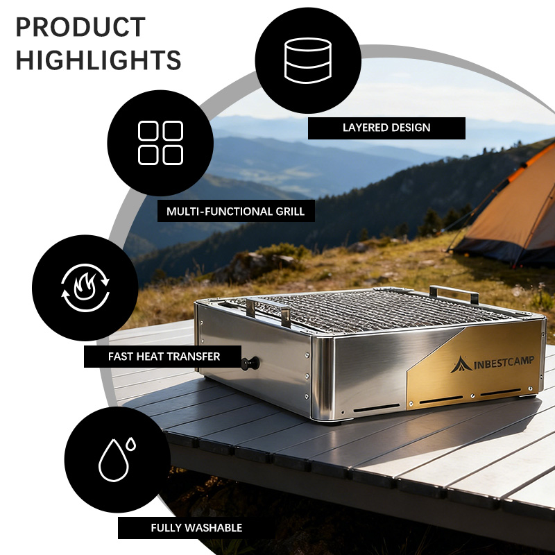 INBESTCAMP Suitable BBQ Layere - Home Cooking Experience บทวิจารณ์และราคา