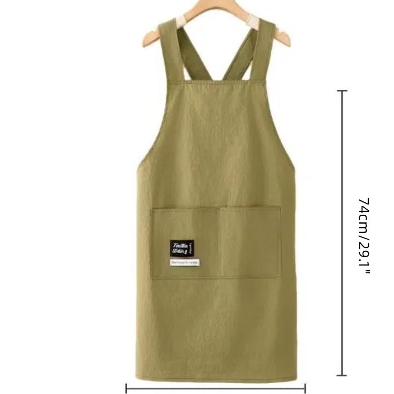[F] Cooking Kitchen Aprons Bre - Home Cooking Work บทวิจารณ์และราคา