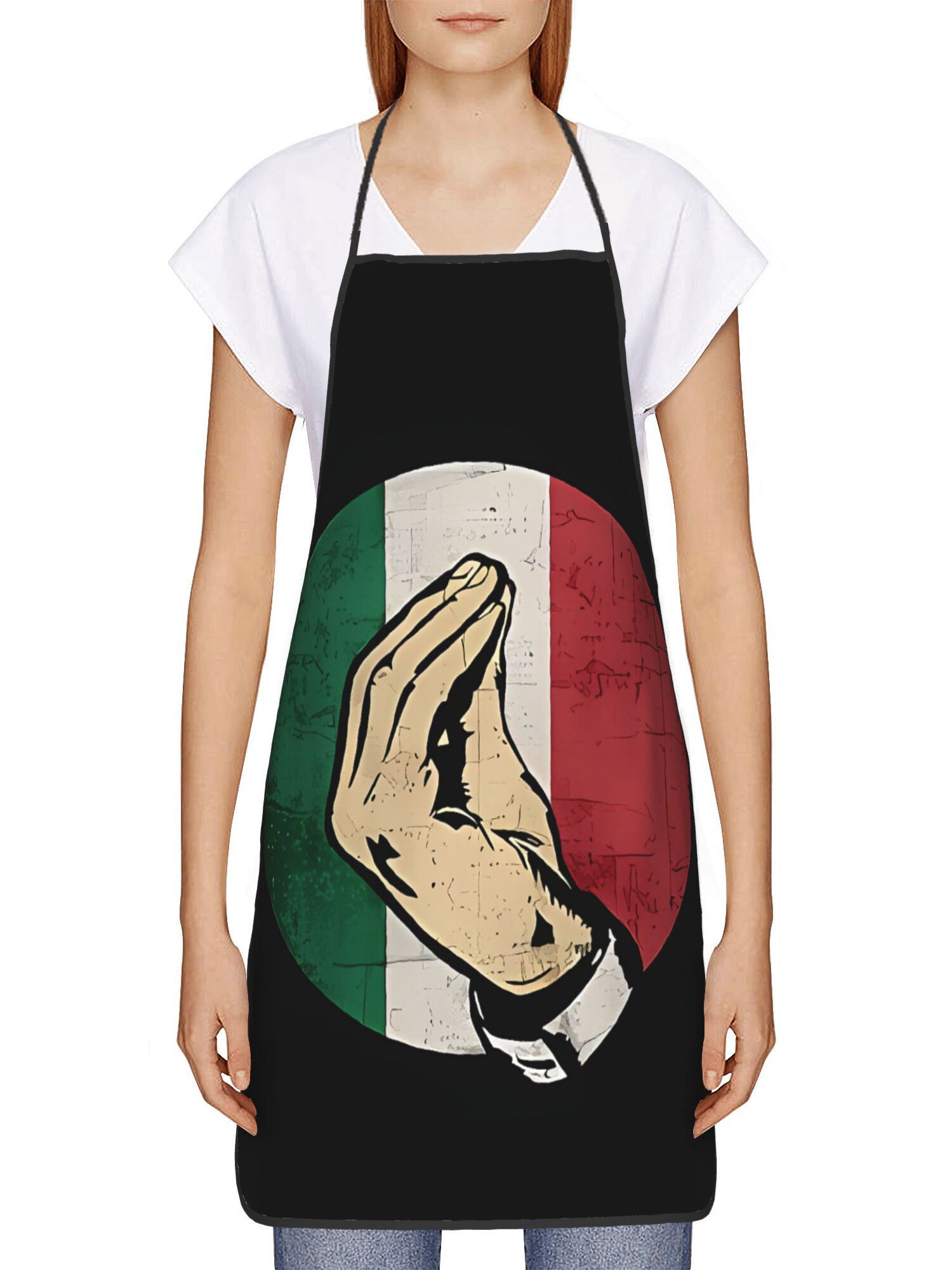 【Italian Gesture】Apron, Kitche - Home Cooking In Italian บทวิจารณ์และราคา