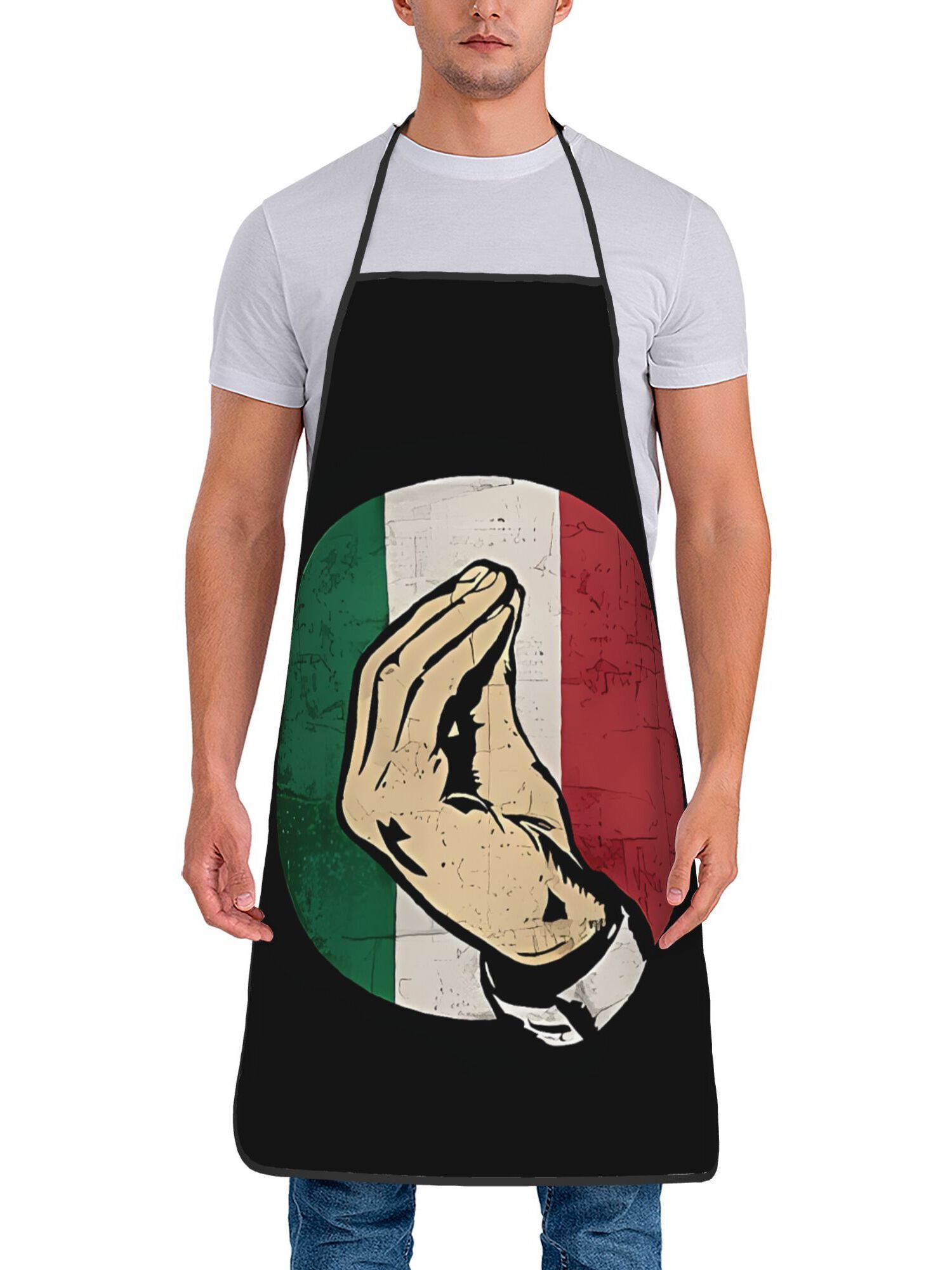 【Italian Gesture】Apron, Kitche - Home Cooking In Italian บทวิจารณ์และราคา