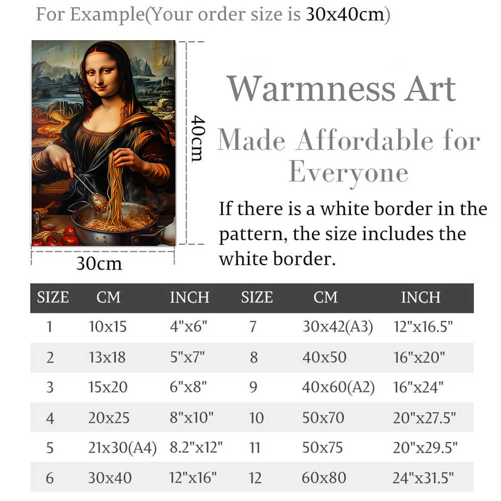 Funny Mona Lisa With Cooking I - Home Cooking In Italian บทวิจารณ์และราคา
