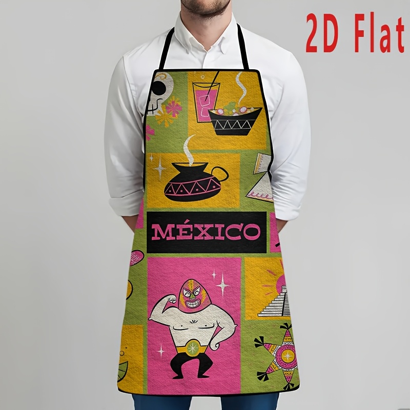 1Pc Mexican Culture Collage Pa - Home Cooking Work บทวิจารณ์และราคา