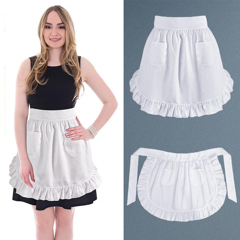 Woman Half Waist Cooking Kitch - Home Cooking Work บทวิจารณ์และราคา