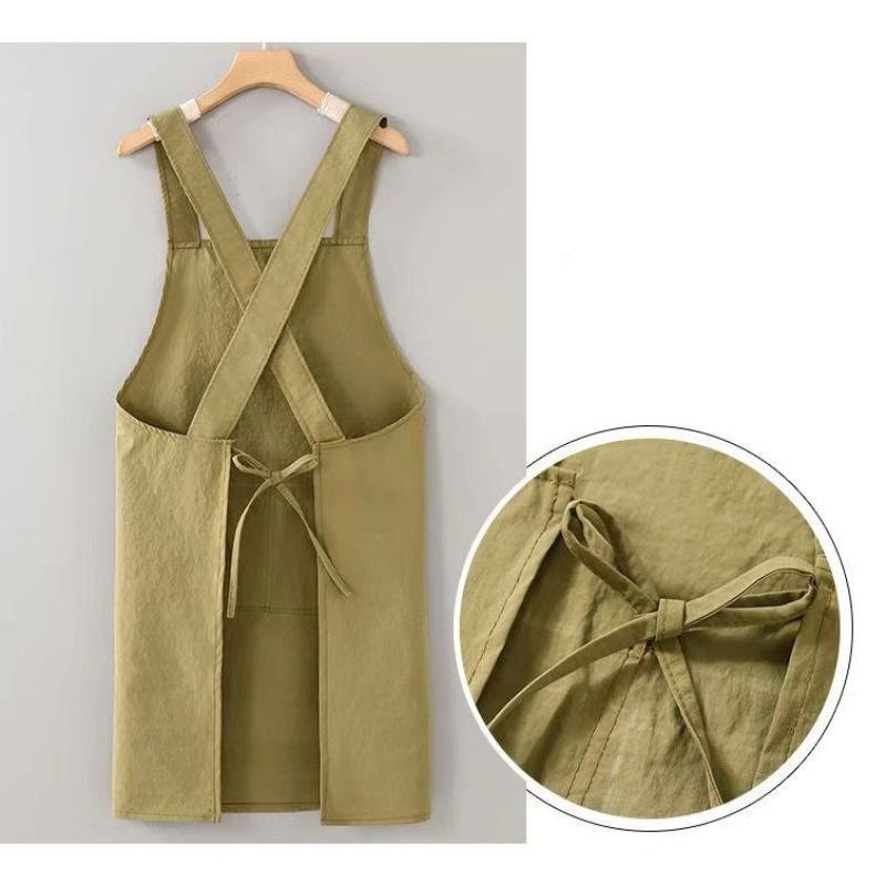 Polyester Apron Cooking Kitche - Home Cooking Work บทวิจารณ์และราคา