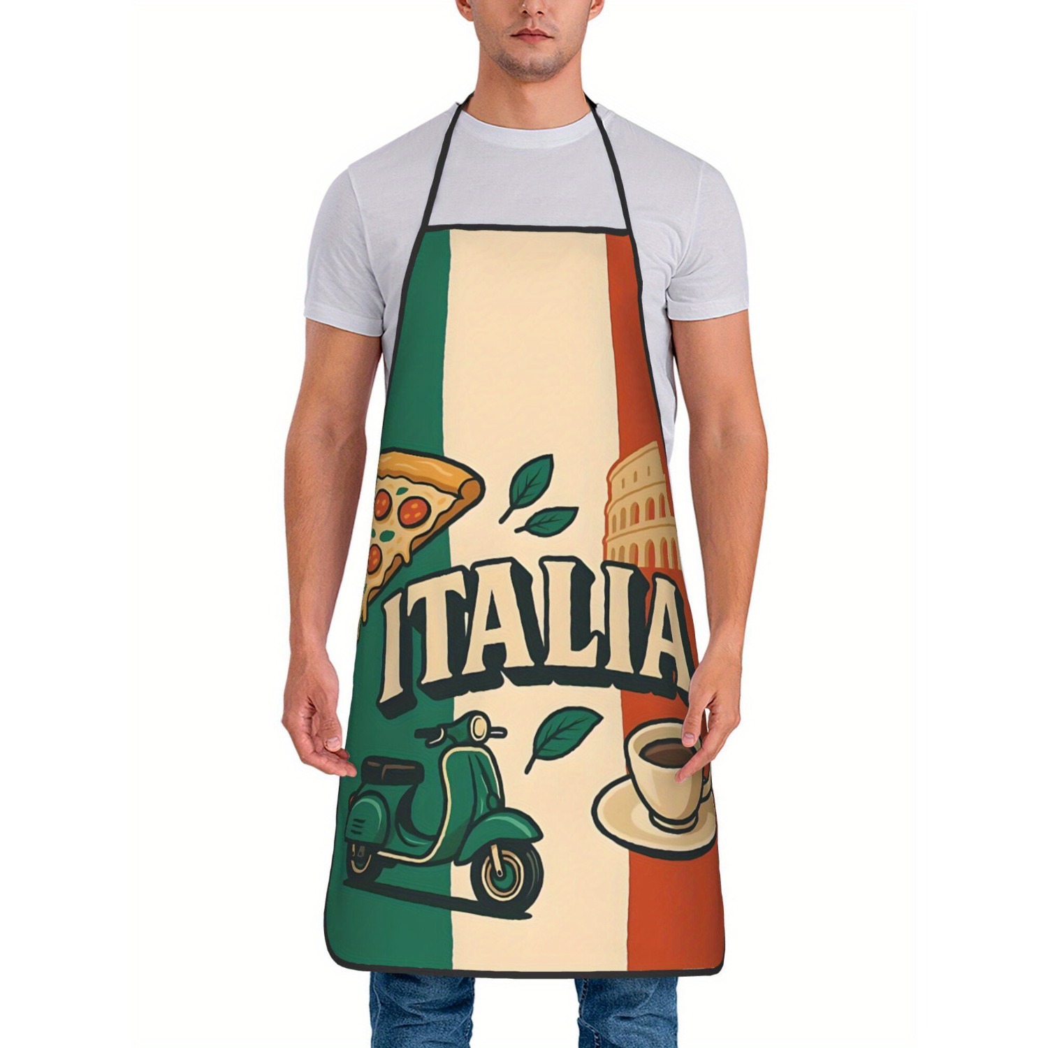 Retro Italian Flag Kitchen Apr - Home Cooking In Italian บทวิจารณ์และราคา