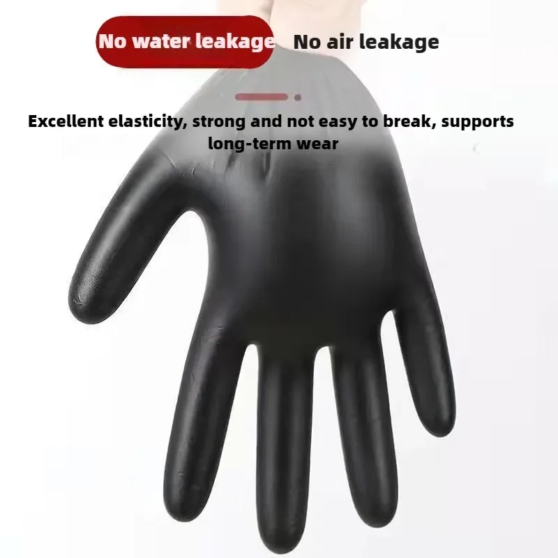 Disposable Gloves Black Home N - Home Cooking Work บทวิจารณ์และราคา