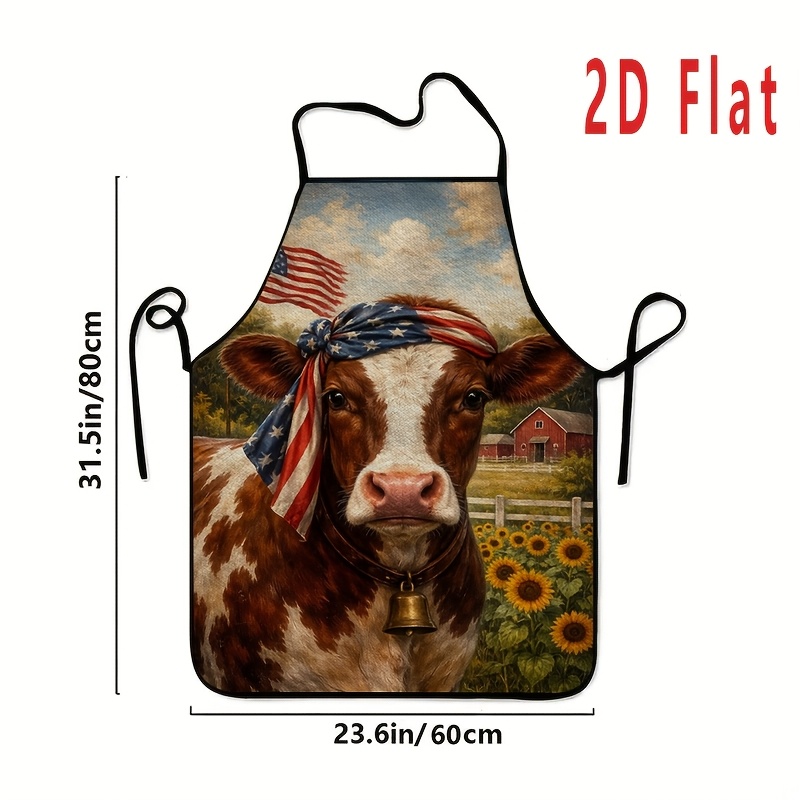 1 piece 2D flat patriotic cow  - Home Cooking Work บทวิจารณ์และราคา