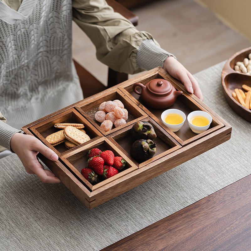 Walnut Tea Snack Plate Dessert - Home Cooking Chinese บทวิจารณ์และราคา