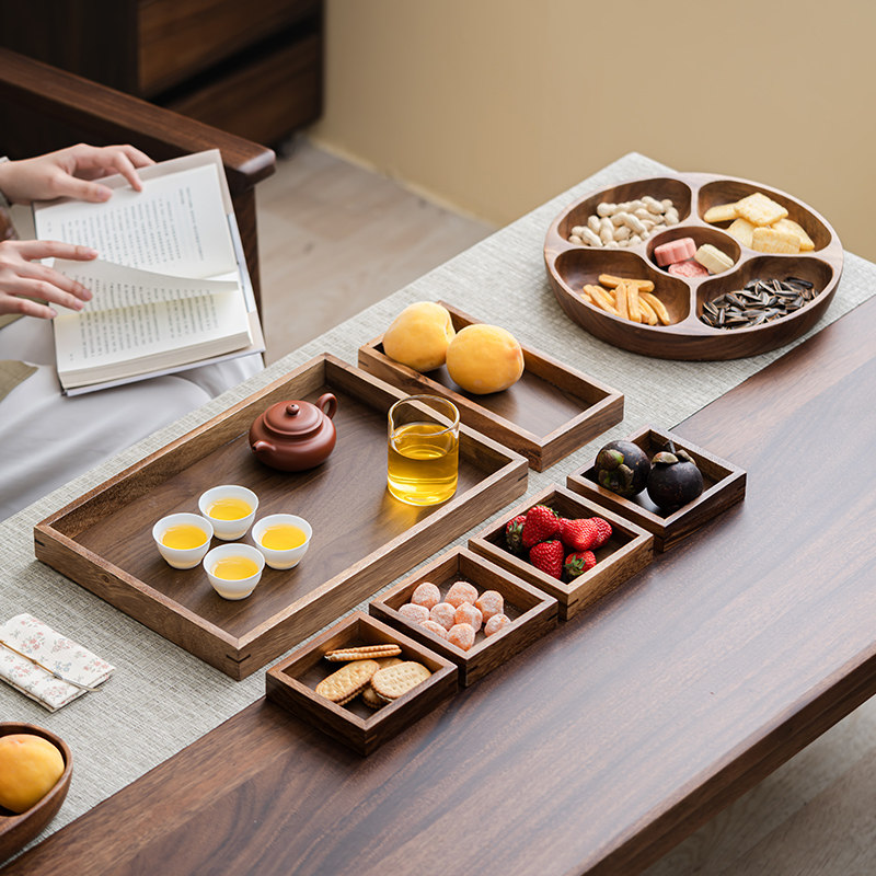 Walnut Tea Snack Plate Dessert - Home Cooking Chinese บทวิจารณ์และราคา