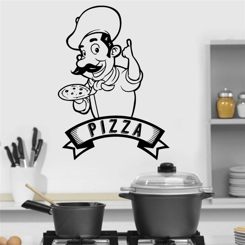 Pizza Pizzeria Logo Cook Sign  - Home Cooking In Italian บทวิจารณ์และราคา