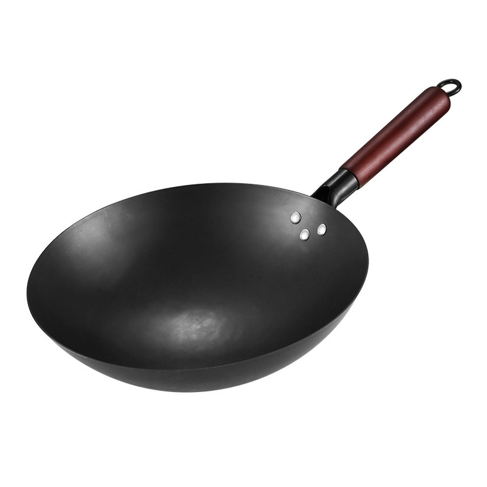 Home Use Cast Iron Stir Fry Wo - Home Cooking Experience บทวิจารณ์และราคา