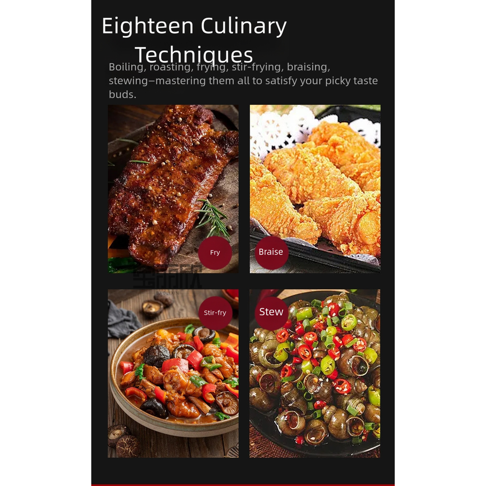 Home Use Cast Iron Stir Fry Wo - Home Cooking Experience บทวิจารณ์และราคา