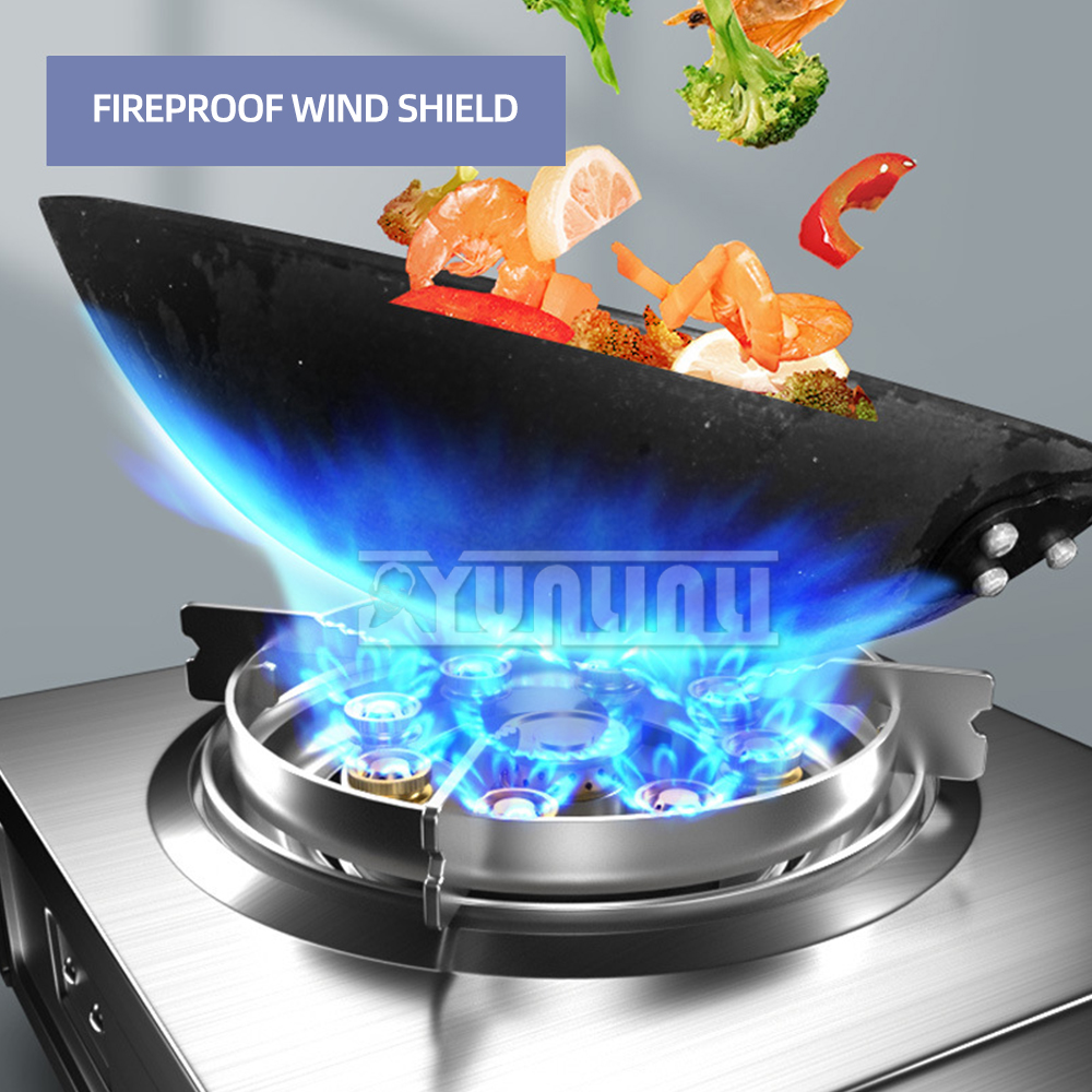 Stainless Steel Gas Cooker Kit - Home Cooking Chinese บทวิจารณ์และราคา