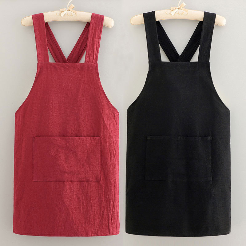 1 Pc Cooking Cotton Kitchen Ap - Home Cooking Work บทวิจารณ์และราคา