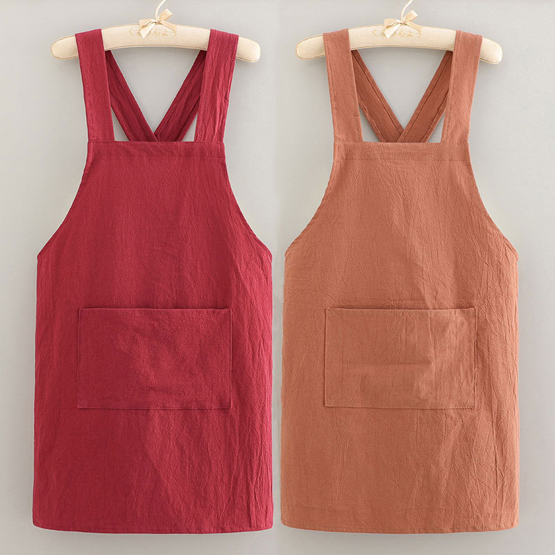 1 Pc Cooking Cotton Kitchen Ap - Home Cooking Work บทวิจารณ์และราคา