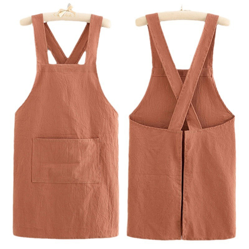 1 Pc Cooking Cotton Kitchen Ap - Home Cooking Work บทวิจารณ์และราคา